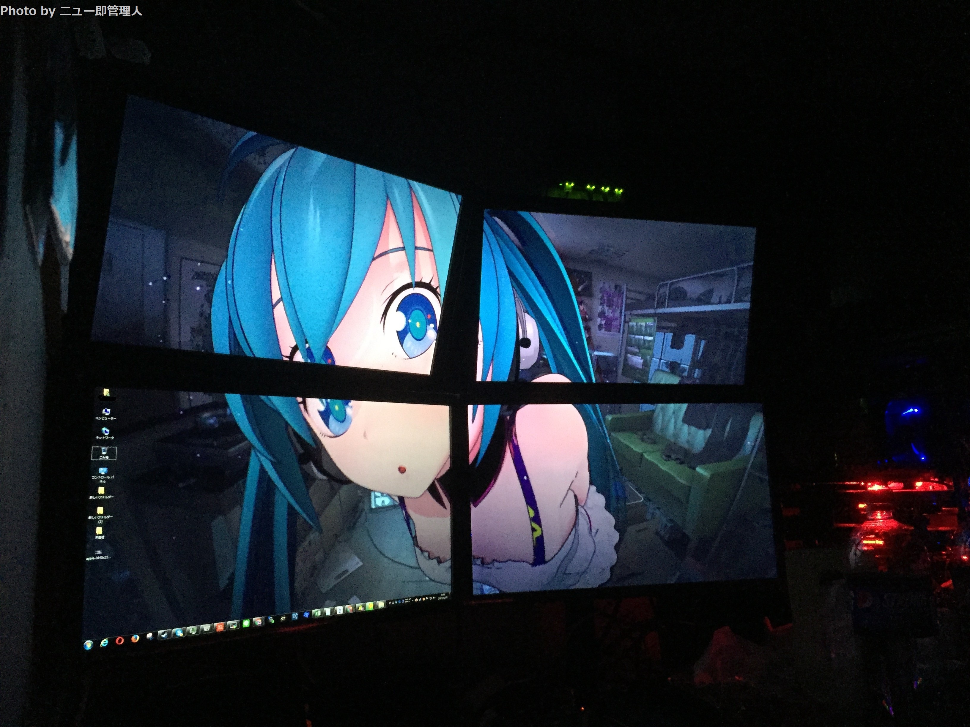 デスクトップで初音ミクさんが動いてる 未来感の壁紙が話題 Newsoku Blog