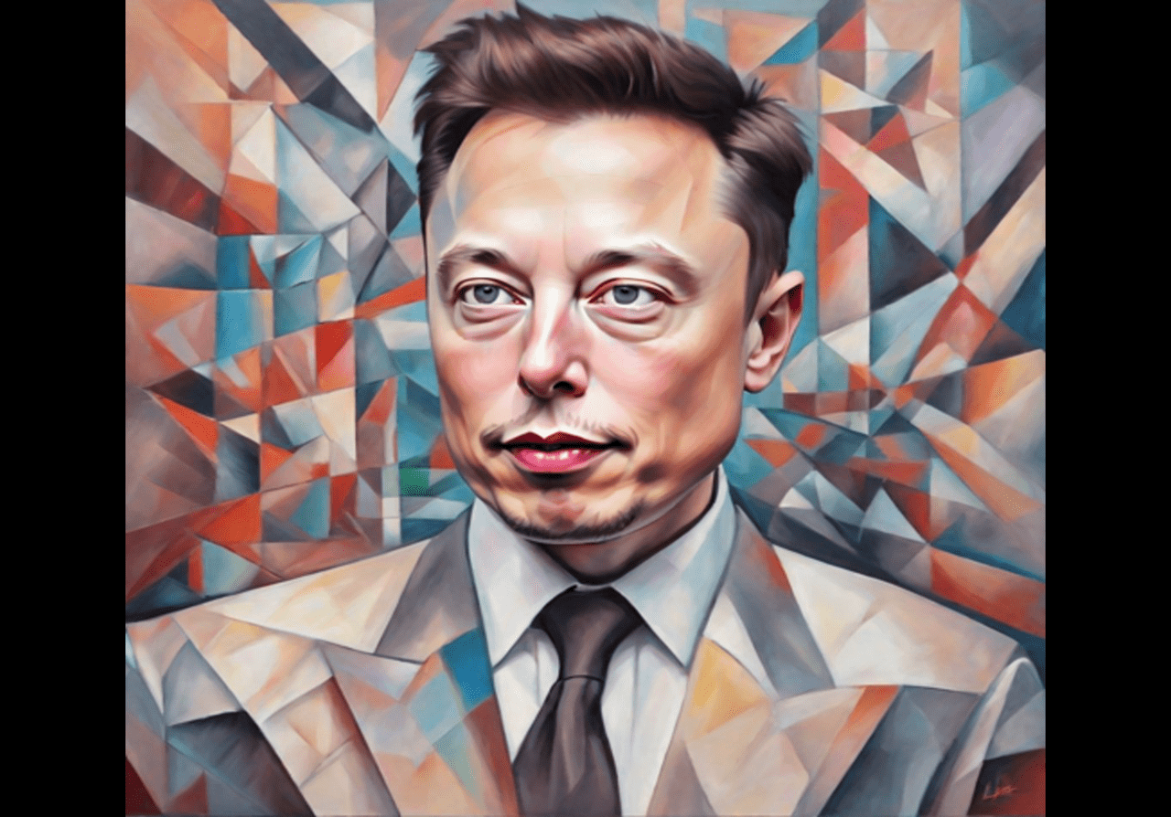 Elon Musk - AI illustration generated by Bittensor (Subnet 5 - image) AI Image Generation Tool - BitAPAI Image Studio | Built on Bittensor / Reply τensor - 𝕏 / tao.studio Powered by Bittensor